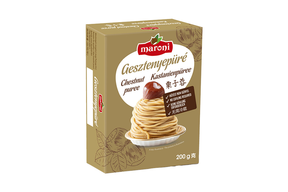 Maroni Gesztenyepüré hűtés nélkül