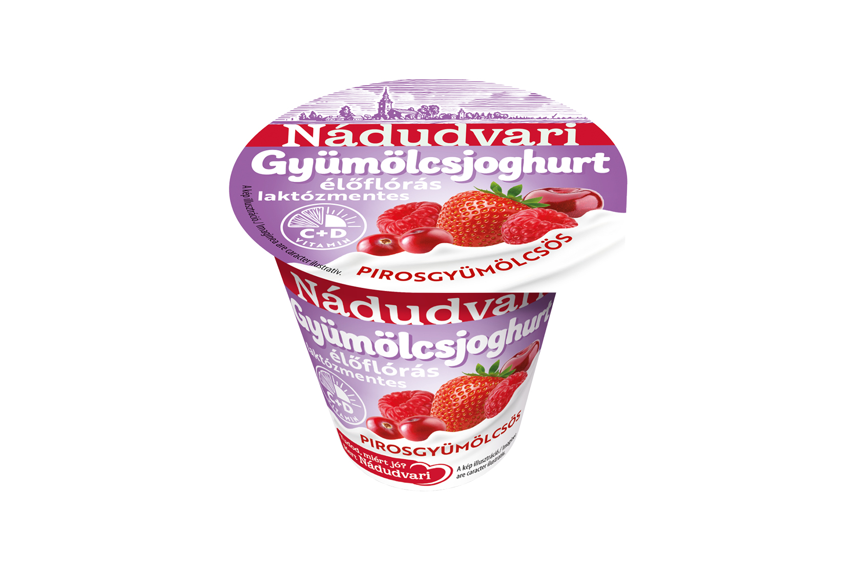 Nádudvari gyümölcsjoghurt laktózmentes