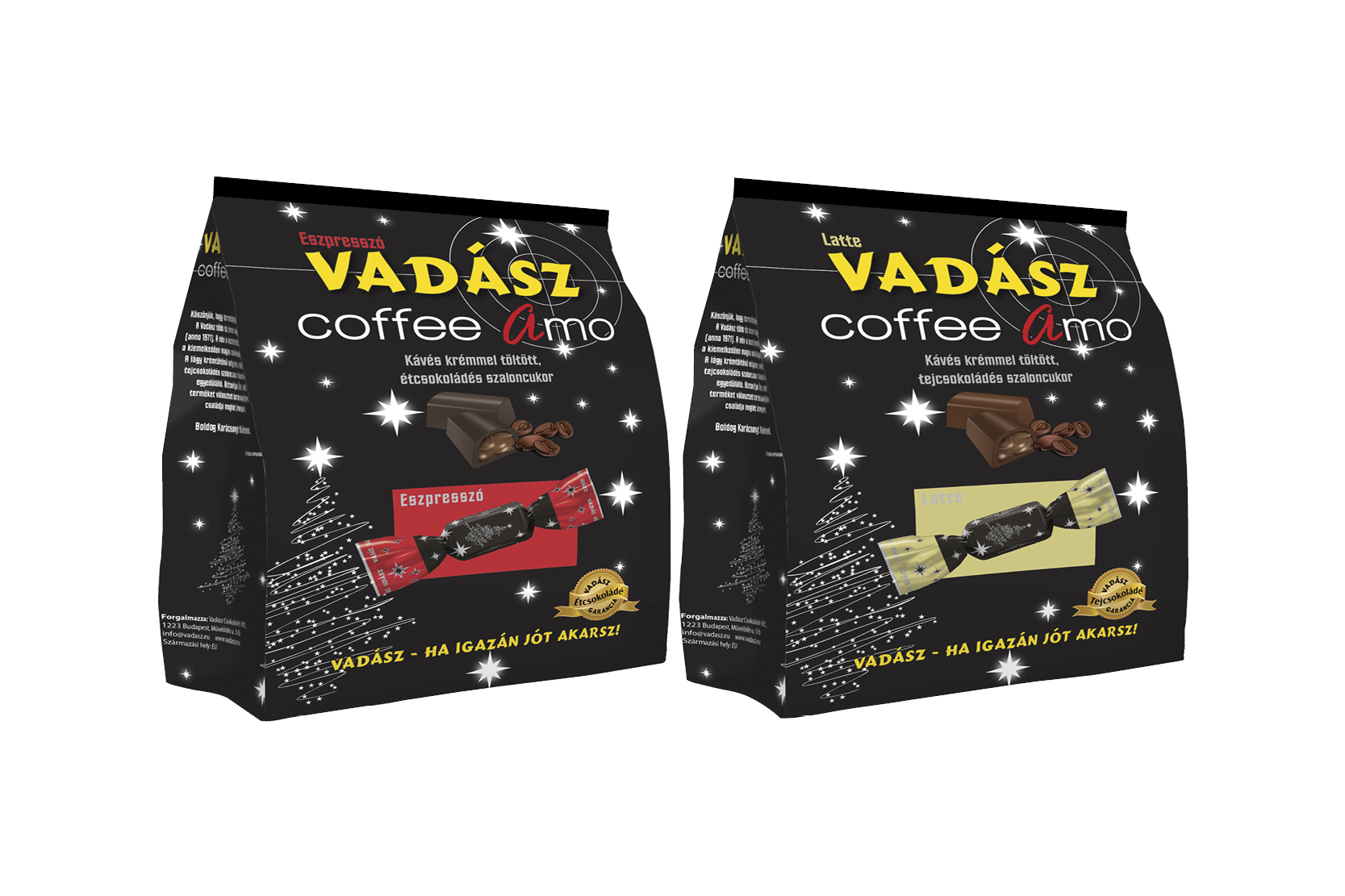 Vadász szaloncukor Coffee Amo