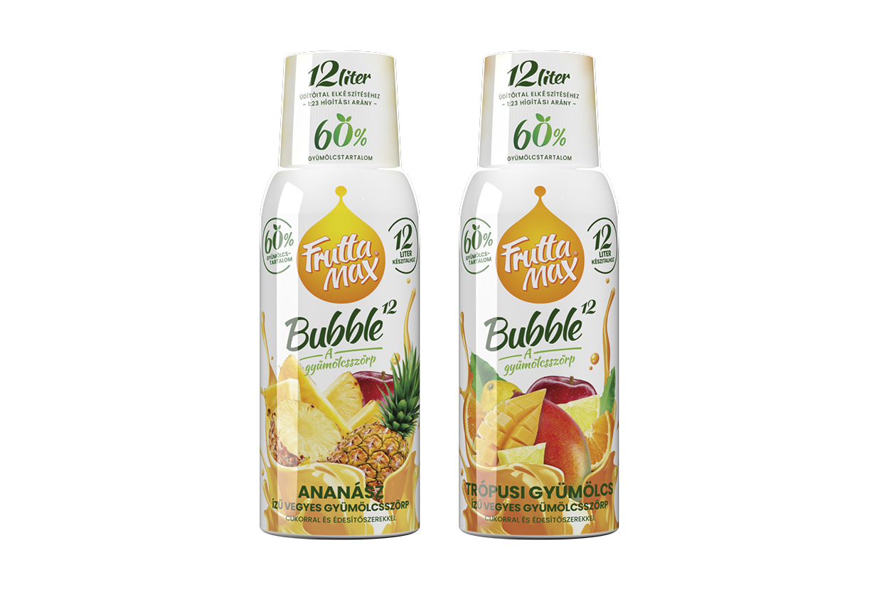Új ízek a FruttaMax gyümölcsszörpök között!