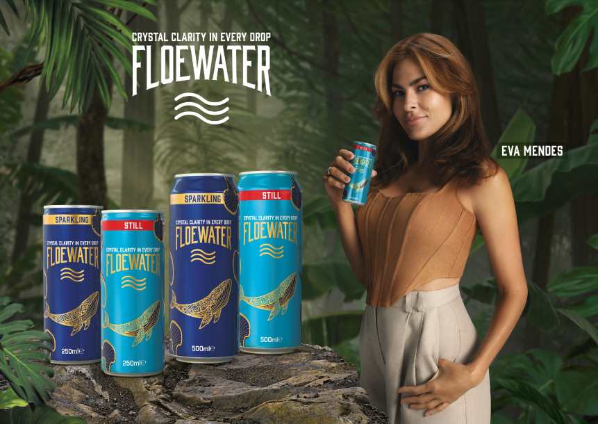 Eva Mendes lett a FloeWater arca