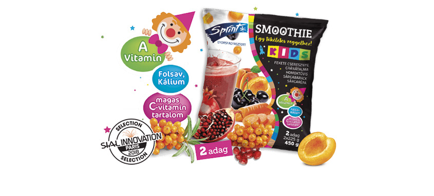 Sprint KIDS Smoothie mix Mixeld kedvedre!