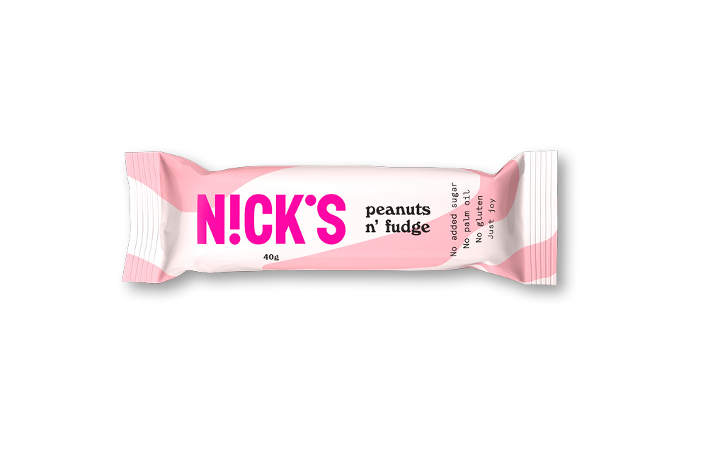 Nick’s gluténmentes hozzáadott cukor nélküli mogyorós-karamellás szelet 40 g