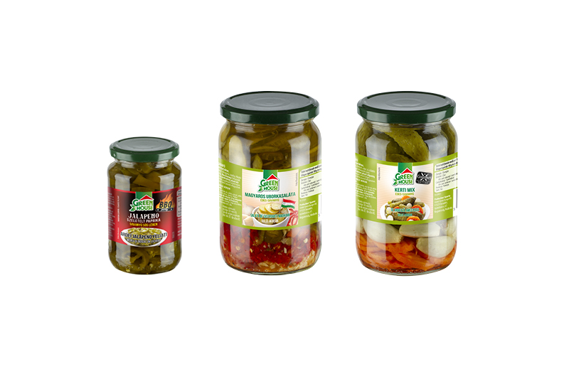 GreenHouse ropogós savanyúság mixek és saláták