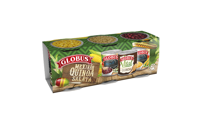 Globus Mexikói quinoa saláta trio-pack