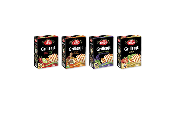 Hajdú grillsajtok új ízekben