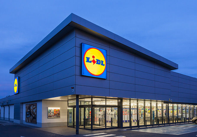 Árbevételnövekedés a Lidl-nél