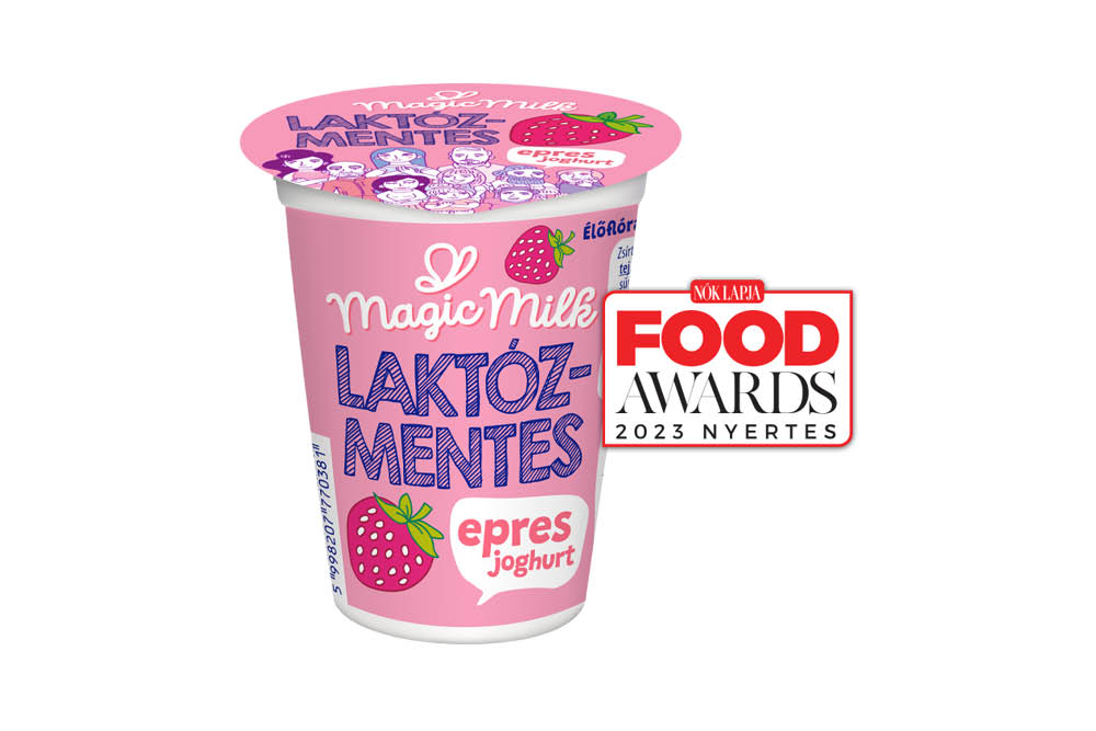 Magic Milk laktózmentes epres gyümölcsjoghurt