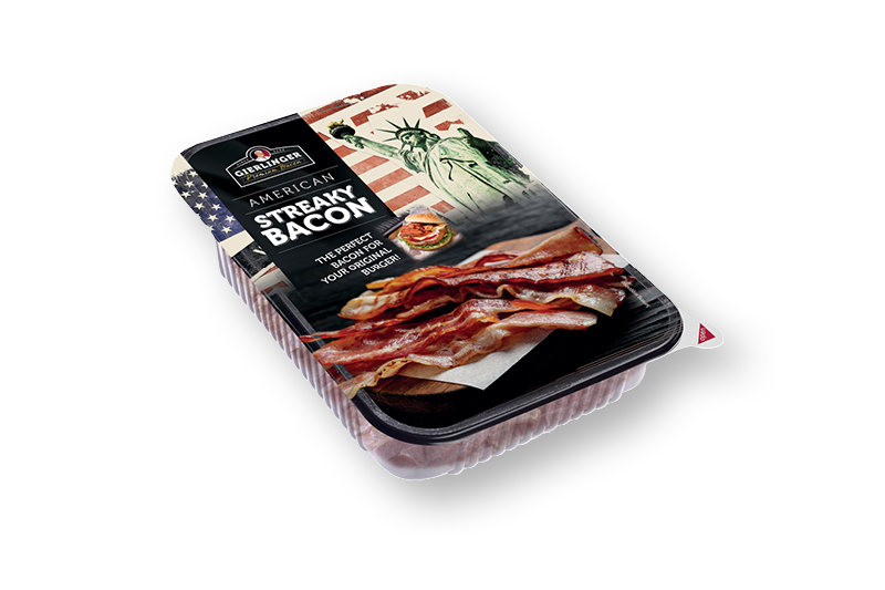 American Streaky Bacon