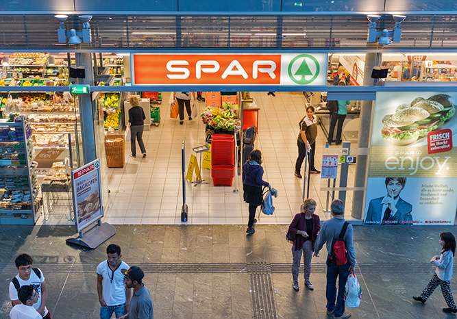 A SPAR Austria forgalma növekedett tavaly