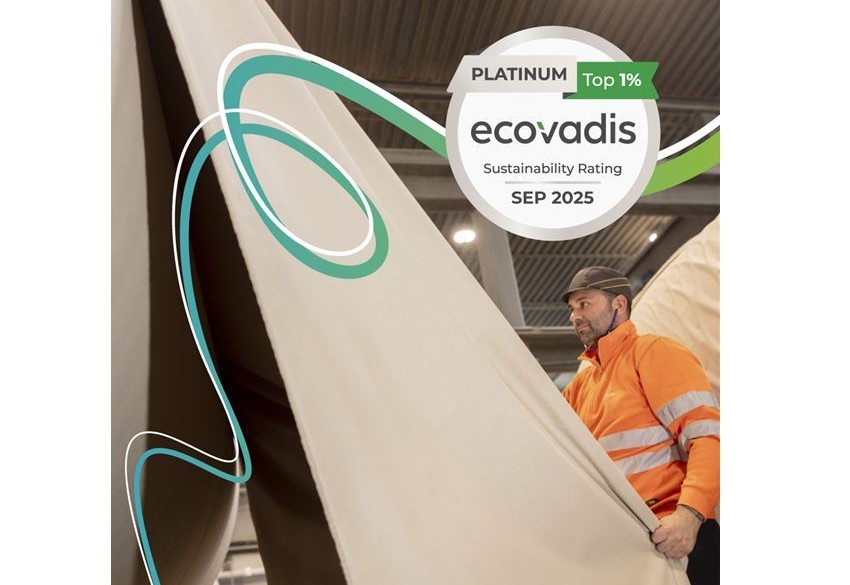A Lucart elnyerte a Platina minősítést az EcoVadis független ügynökségtől