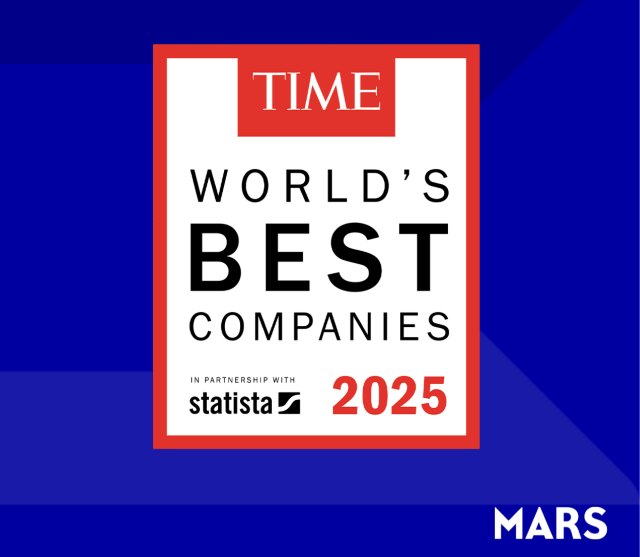 A Mars felkerült a TIME magazin 2025-ös világ legjobb vállalatai listájára