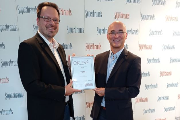 Superbrands elismeréssel is ünnepli az Essity márkája, a Tork, harmincadik magyarországi évfordulóját