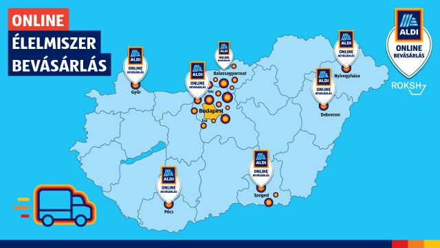 Megduplázza az online vásárlás elérhetőségét az ALDI