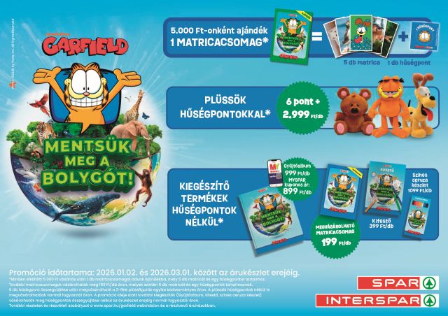 Garfield ismét főszerepben