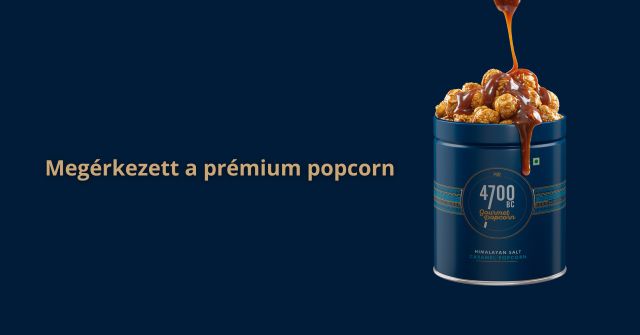 Megérkezett a prémium popcorn
