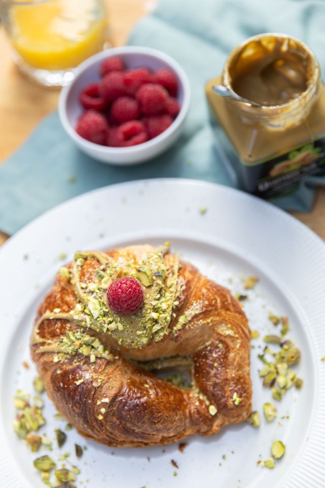 Pisztáciás croissant