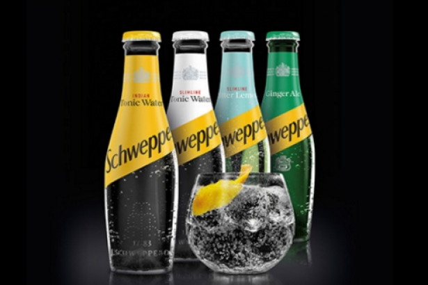 schweppes unveils new bottle design
